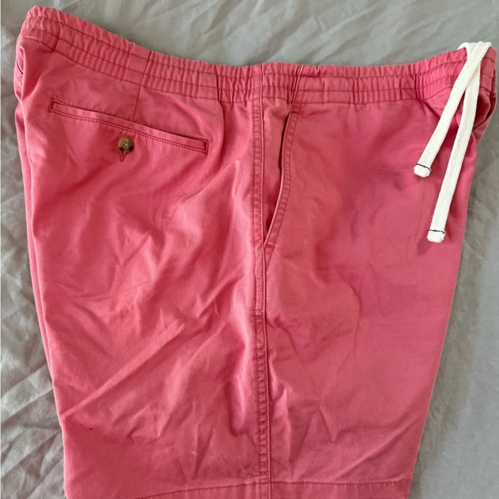 Polo by Ralph Lauren Pink Men's Drawstring Shorts